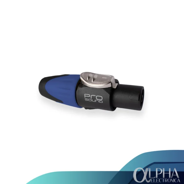 Plug Speakon de 4 Vías Azul T-PL410BL - Prosound - Imagen 2