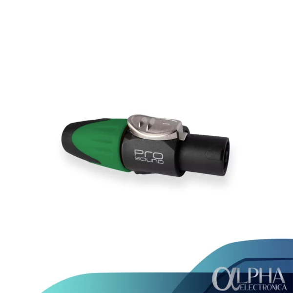 Plug Speakon de 4 Vías Verde T-PL410GR - Prosound - Imagen 3