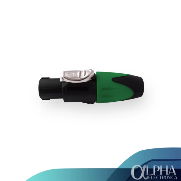 Plug Speakon de 4 Vías Verde T-PL410GR - Prosound - Imagen 2