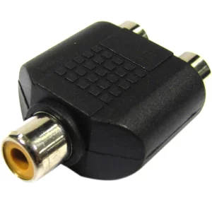 Adaptador de Jack RCA a 2 Jack RCA