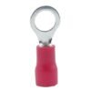 Terminal Argolla 5mm Rojo 22-18AWG - Imagen 2