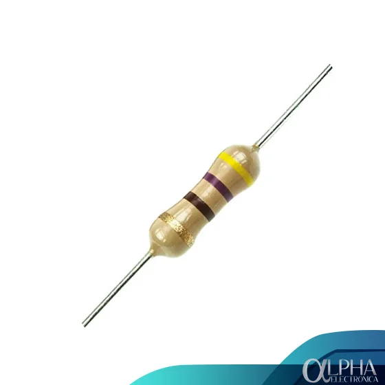 Resistencia de 120 Ohm 1/2W