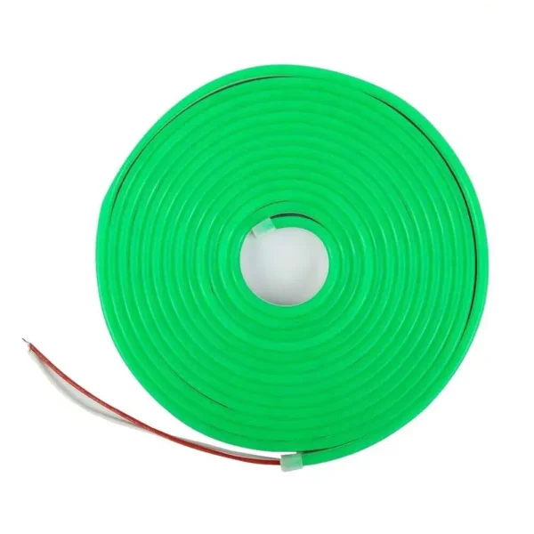 Tira de Led Neón Flexible Verde de 5M, 12V