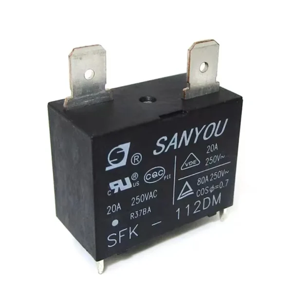 RELE 12V 4+2 PINES 20A