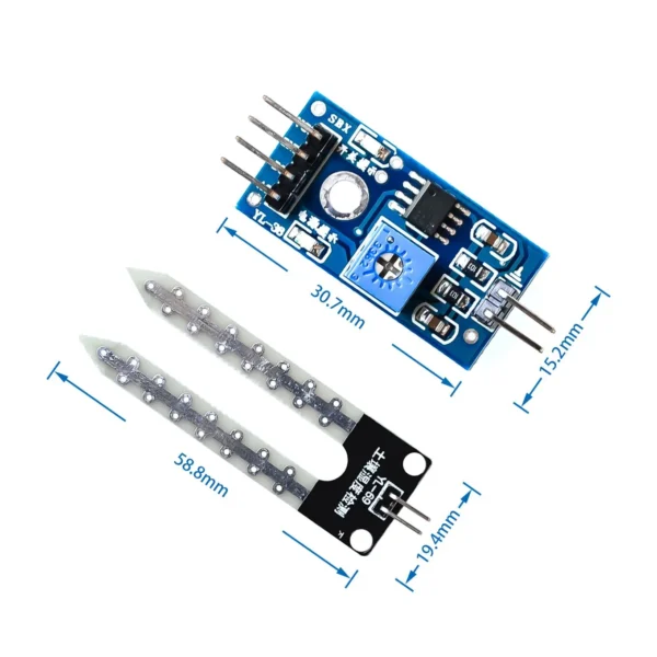 Módulo Sensor de Humedad de Suelo YL-69 - Imagen 2