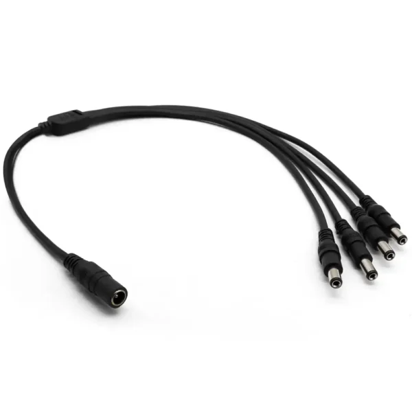 Cable de Alimentacion Para 4 Cámaras