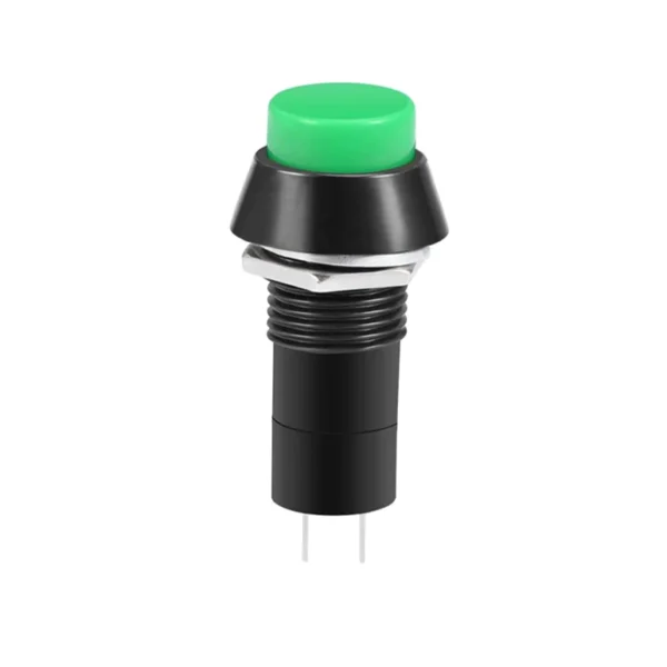 Pulsador 2 Pines, Verde 18.4x11.9mm