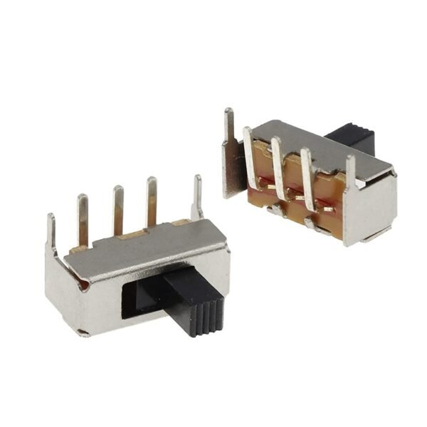 Switch Deslizable pequeño On-On de 3 Pines Horizontal
