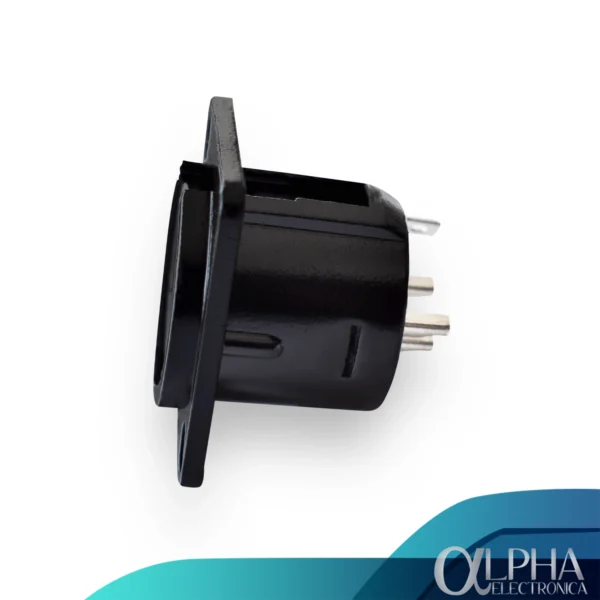 Conector XLR Macho Para Chasis, Metal - Prosound - Imagen 2