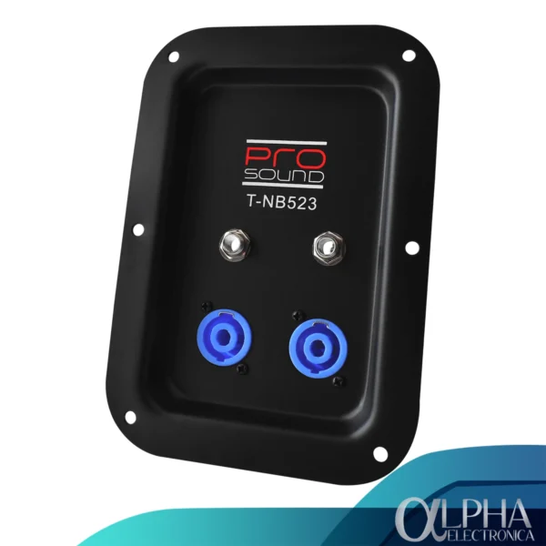 Terminal de 2 Jack 1/4" y 2 Jack Speakon, de Metal Prosound - Imagen 2