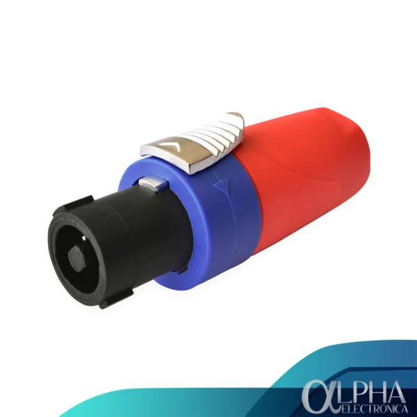 Plug Speakon de 4 Vías Imitación Neutrik, Naranja - Prosound - Imagen 2