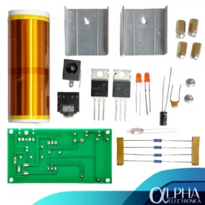 Kit Mini Bobina de Tesla 15W