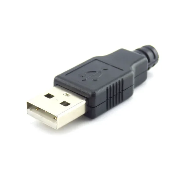 Puerto USB Macho para cable