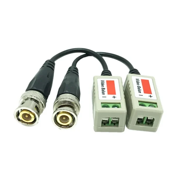 Par de Video Balun Con Cable