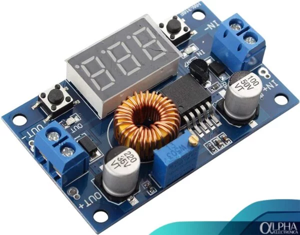 Modulo Regulador XL4015E1 con Voltímetro