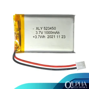Batería Tipo Lipo 3.7V 2,000mAh