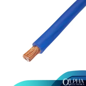 Cable para Corriente 12V 8AWG Azul Flexible