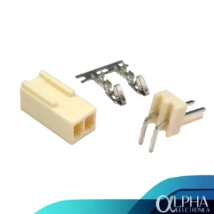 Conector tipo Molex de 2 Pines Horizontal