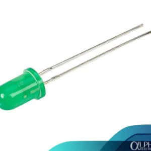 Led de 5mm Verde Difuso