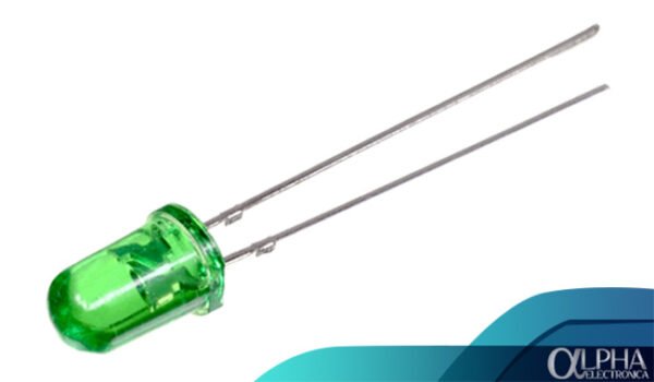 Led de 5mm Verde Brillante