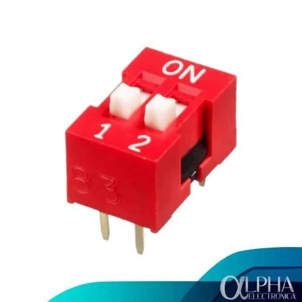 Dip Switch de 2 posiciones