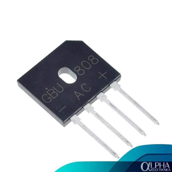 GBU808 - Puente Rectificador de 8A