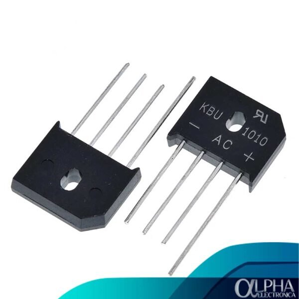 KBU1010 - Puente Rectificador de 10A - Imagen 2