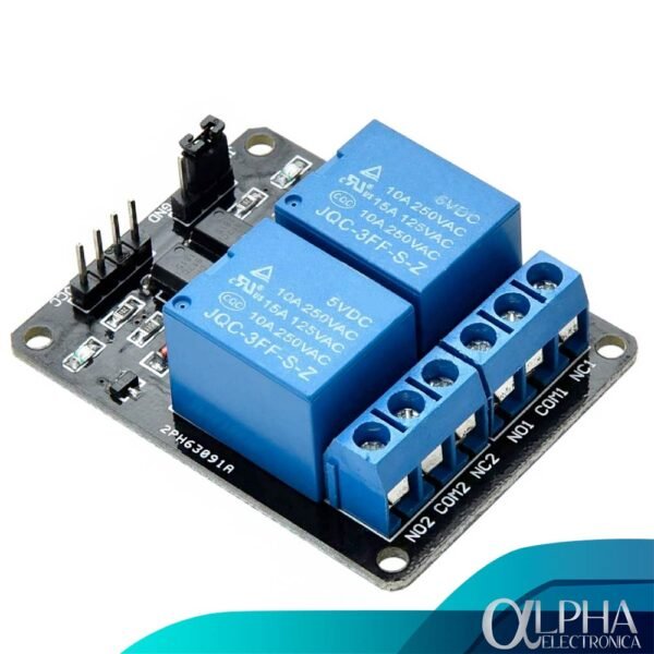 Módulo de 2 Relé 5V - Imagen 2