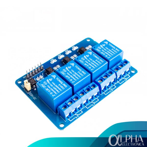 Módulo de 4 Relé 5V - Imagen 2