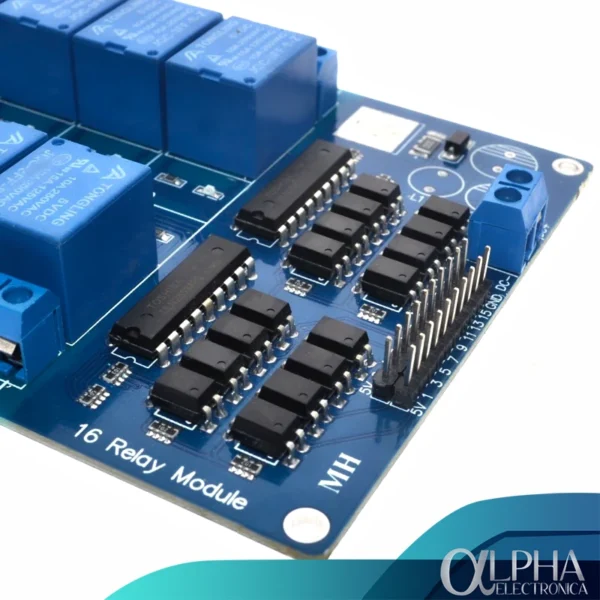 Módulo de 16 Relé 5V - Imagen 3