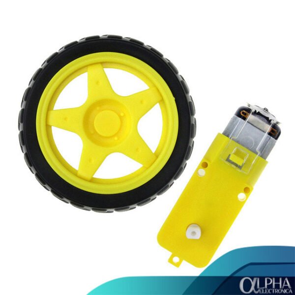 Motorreductor con Llanta