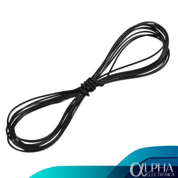 Metro de Alambre delgado 30AWG Negro
