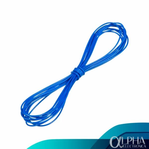 Metro de Alambre delgado 30AWG Azul