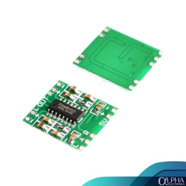 Módulo Amplificador de Audio Estéreo PAM8403 - Imagen 2