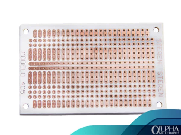 Placa Perforada 4.5cm x 7.5cm - Imagen 2