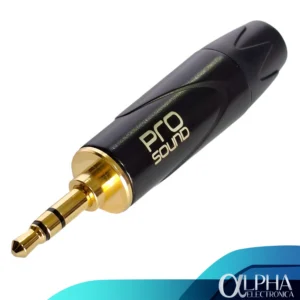 Plug 3.5mm stereo jumbo marca prosound
