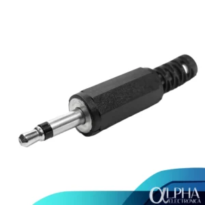 Plug 3.5mm mono de plástico ts macho