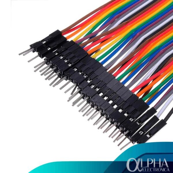 Paquete de 40 Cables Dupont Macho-Macho 40cm - Imagen 2