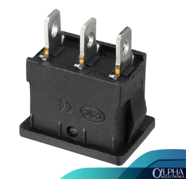 Switch Rocker ON-OFF-ON 10A 125V - Imagen 3