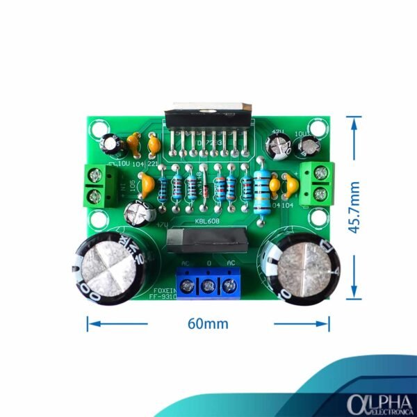 Módulo Amplificador de Audio TDA7293 - Imagen 2