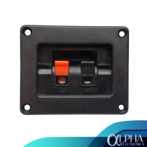 Terminal para bocina tipo push 2 pines