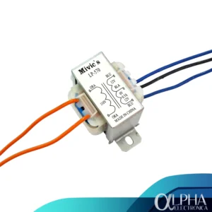 Transformador 12V + 12V 0.5A AC