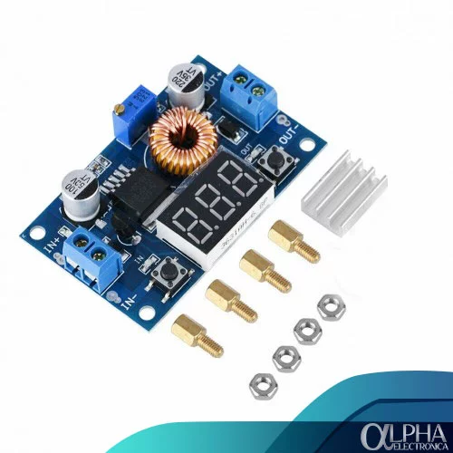 Modulo Regulador XL4015E1 con Voltímetro - Imagen 2