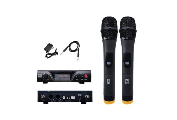 Micrófono Inalámbrico Doble UHF Prosound T-UHF502