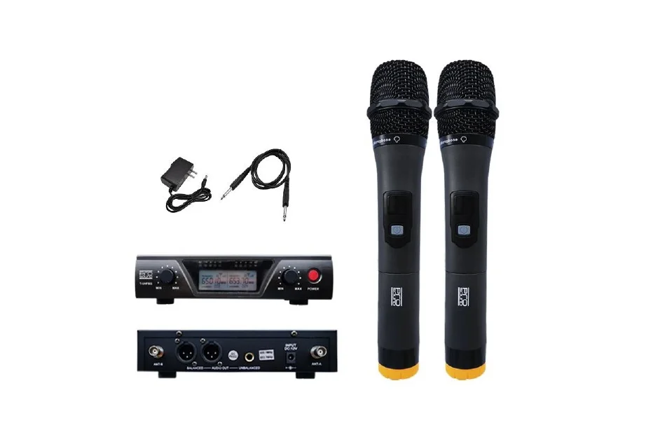 Micrófono Inalámbrico Doble UHF Prosound T-UHF502
