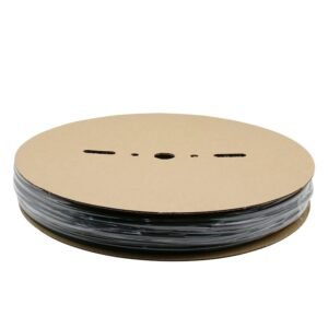 Rollo de Termoencogible de 6 mm Negro