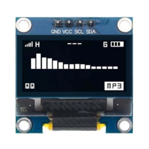 Pantalla OLED de 0.96" SSD1306, Blanco - Imagen 2