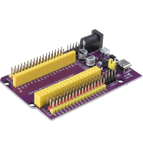Placa de Expansión I/O Para ESP32 de 38 Pines
