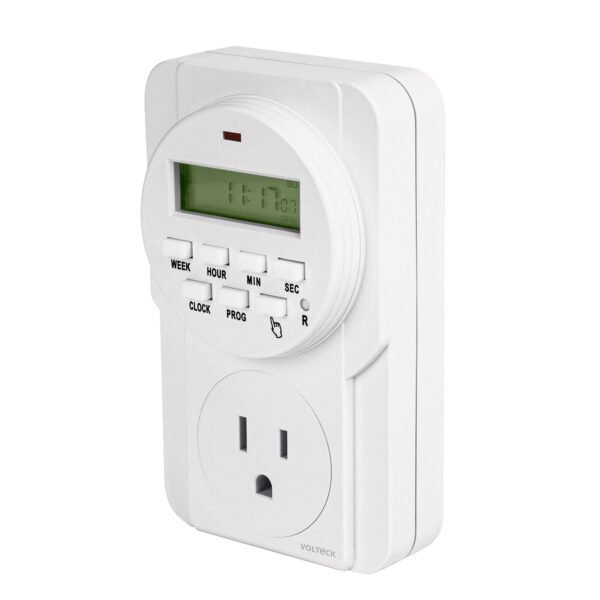 Temporizador Digital de 8 Eventos, Volteck