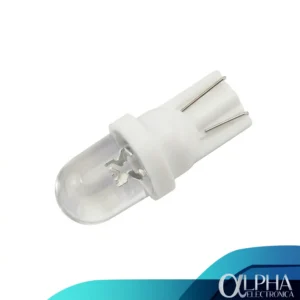 Led 10mm 12V Con Base Blanco